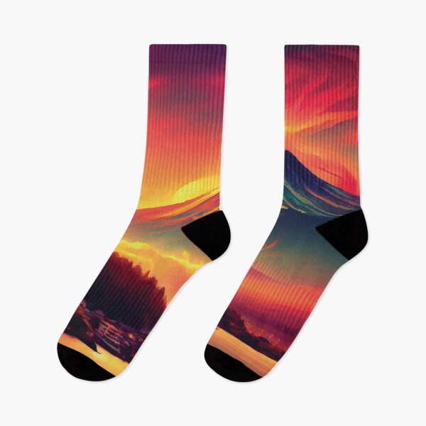Item preview, Mount Fuji at Sunset designed and sold by badguyduh.
