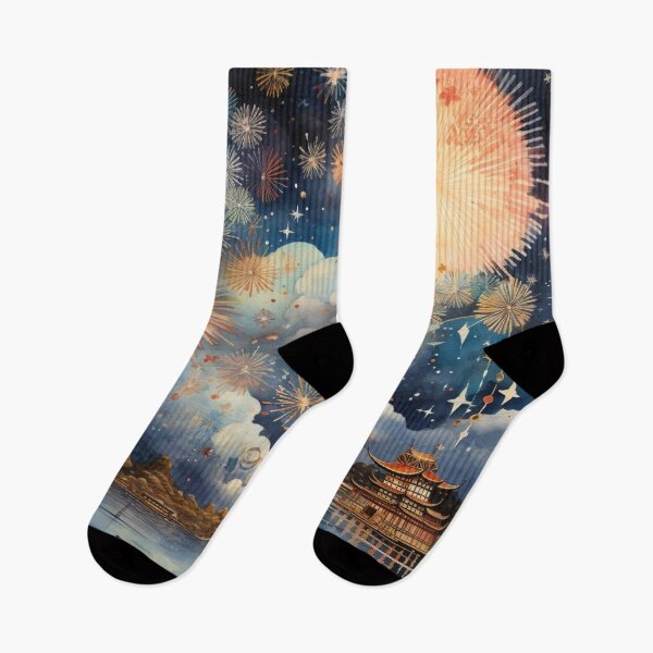Item preview, New Year's Eve party with fireworks designed and sold by Claudia  MOON.