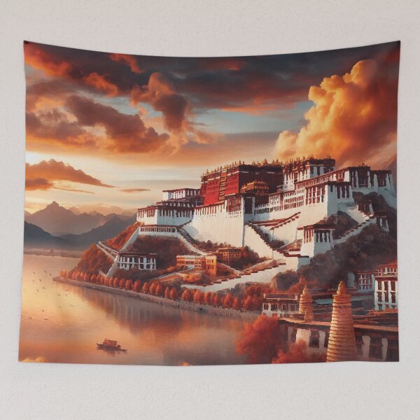 Item preview, Potala Palace at Sunset designed and sold by badguyduh.