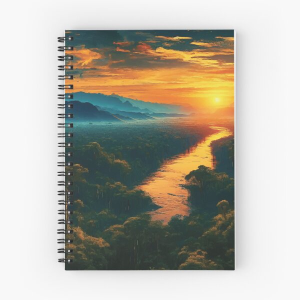 Item preview, Amazon Rainforest at Sunset designed and sold by badguyduh.