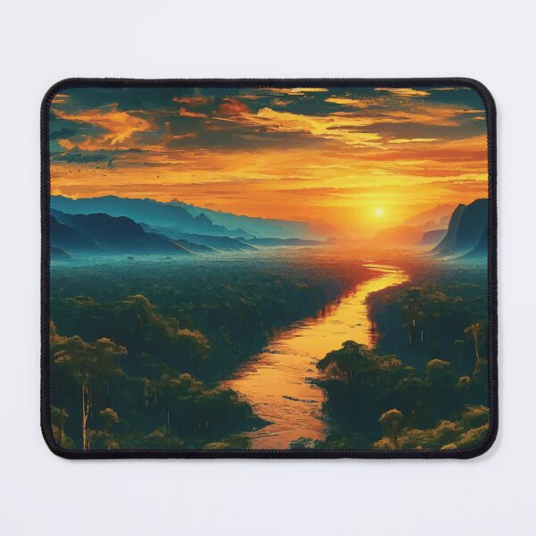 Item preview, Amazon Rainforest at Sunset designed and sold by badguyduh.