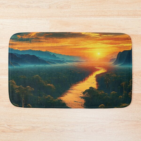 Item preview, Amazon Rainforest at Sunset designed and sold by badguyduh.