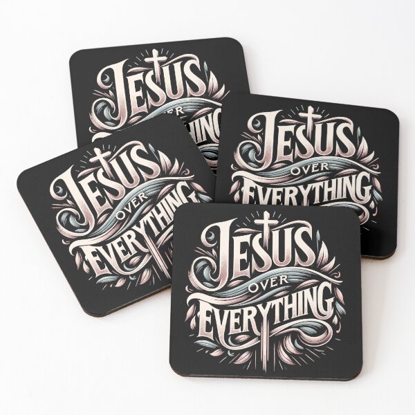 Item preview, Jesus Over Every Thing Design For Christians designed and sold by SubtleSplit.