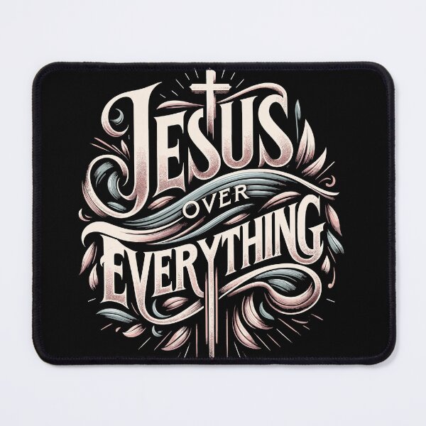 Item preview, Jesus Over Every Thing Design For Christians designed and sold by SubtleSplit.