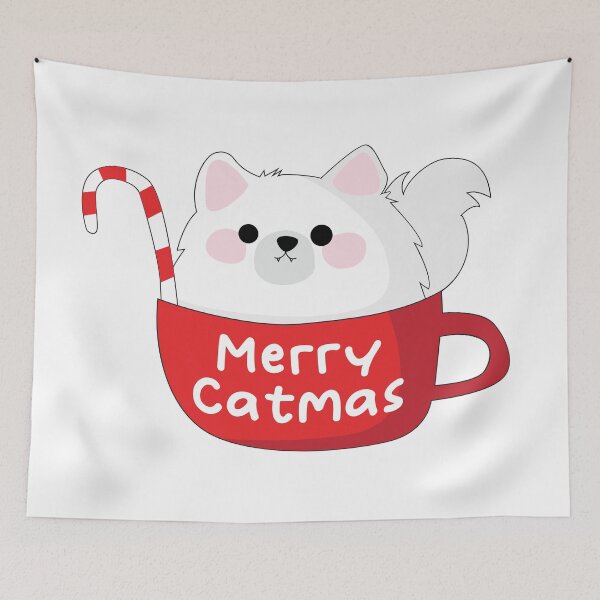 Item preview, Merry Catmas Cat Themed Gifts  designed and sold by Cristina Galerina.