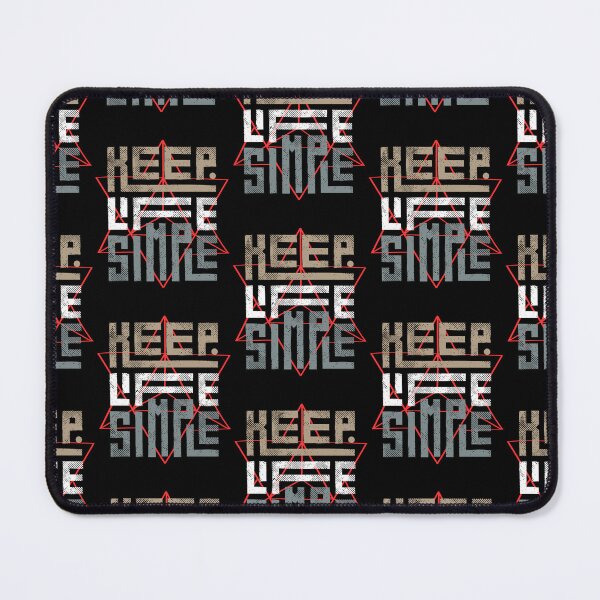 Item preview, Keep Life Simple Motivational Quote designed and sold by AbdullahMuneer.
