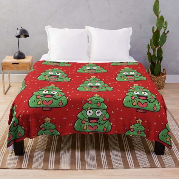 Item preview, Festive Xmas Tree Emoji T-Shirt: Meme-Worthy Holiday Spirit gift idea designed and sold by lemamis.