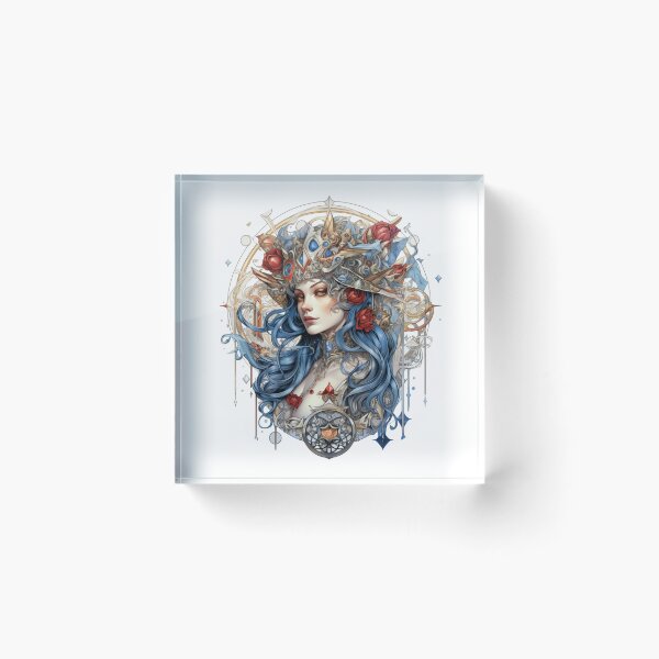Item preview, Neo-traditional tarot, The World designed and sold by MendaciousMina.