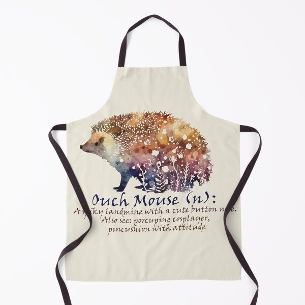 Item preview, Proper Funny Name Definition Hedgehog - Ouch Mouse designed and sold by GVRDesign.