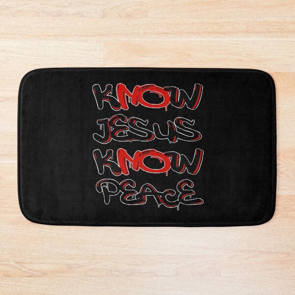 Item preview, Know Jesus know peace graffiti lettering  designed and sold by J-KAP.