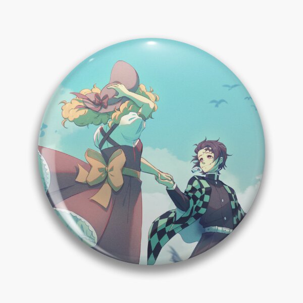 Demon Slayer Character Style Buttons / Anime Pins - CosplayFTW
