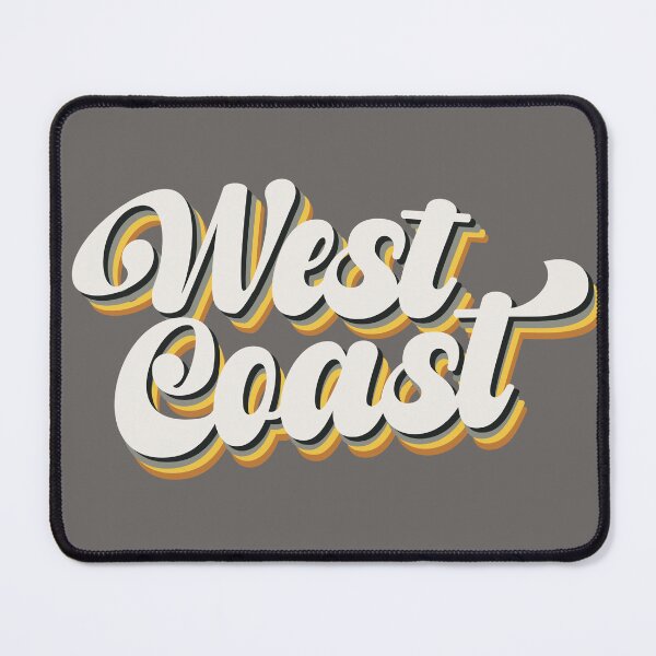 Item preview, Retro 'West Coast' Typography designed and sold by minjagoods.