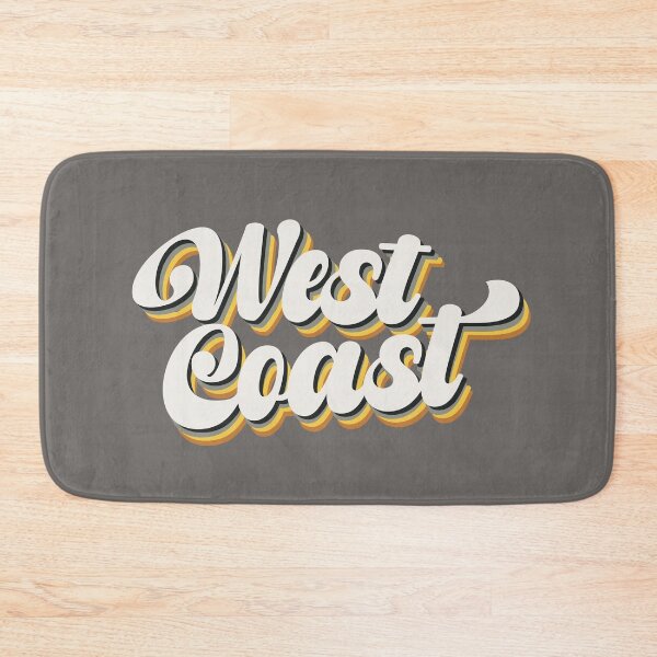 Item preview, Retro 'West Coast' Typography  designed and sold by minjagoods.