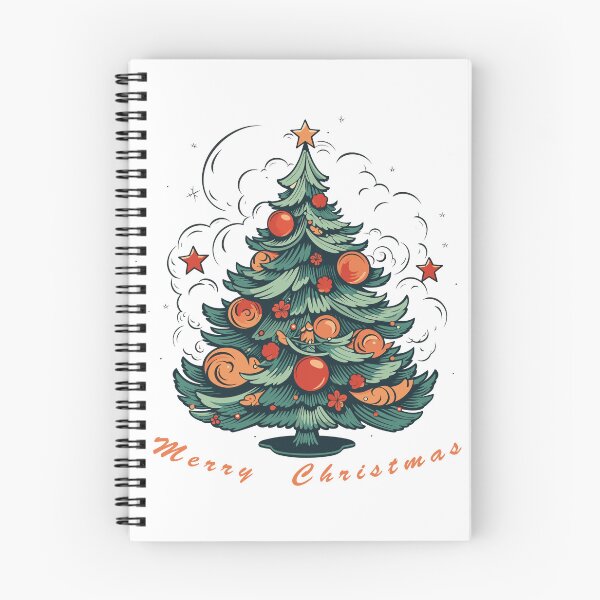 Aperçu de l'œuvre Joyeux sapin de Noël 1 créée et vendue par PixWizard.