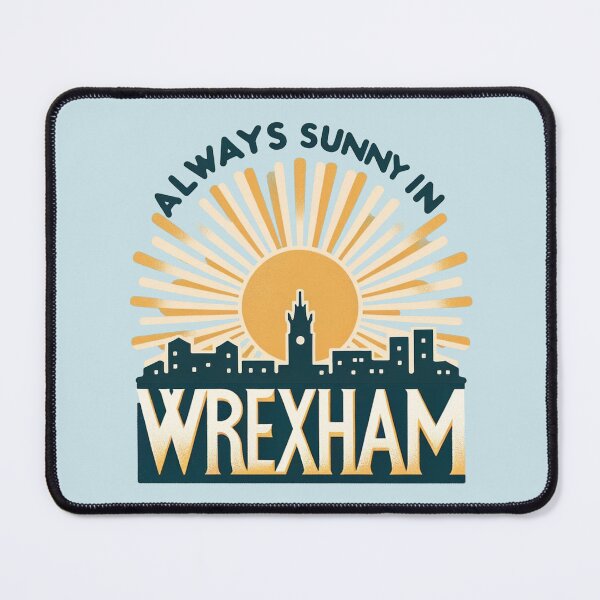 Item preview, Always Sunny in Wrexham designed and sold by Retro Travel Design.