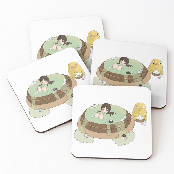 Item preview, Chihiro chilling in the bath  designed and sold by KisaNoSekai.