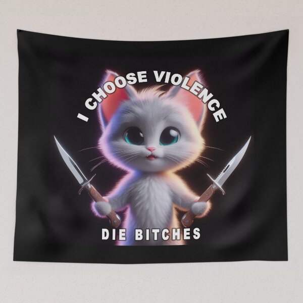 Item preview, I Choose Violence  designed and sold by A-T-H.