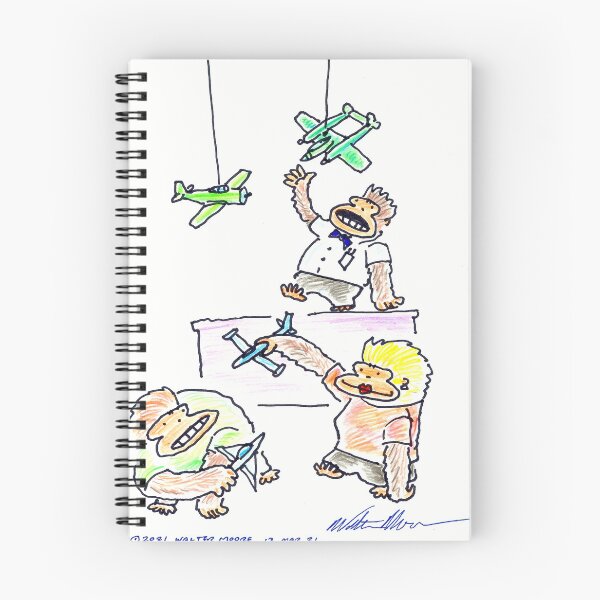 Item preview, Aeronautical Engineer Apes designed and sold by Walter Moore.