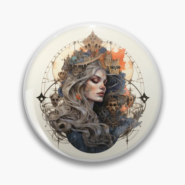 Item preview, Neo-traditional tarot, The World designed and sold by MendaciousMina.
