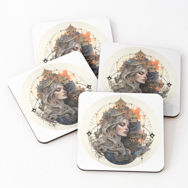 Item preview, Neo-traditional tarot, The World designed and sold by MendaciousMina.