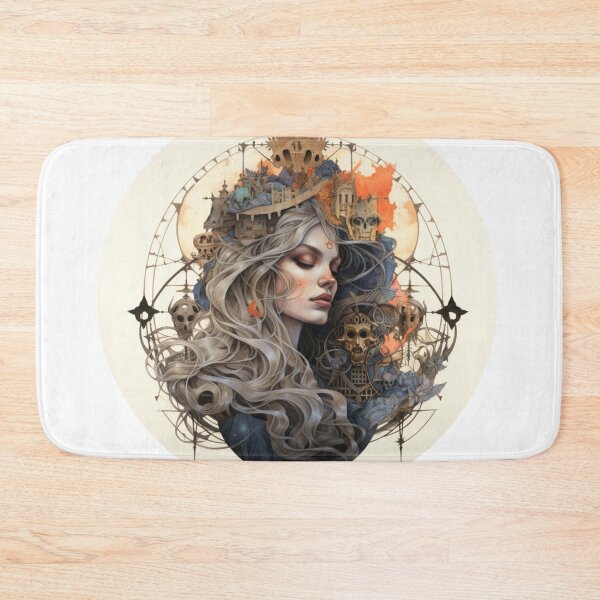 Item preview, Neo-traditional tarot, The World designed and sold by MendaciousMina.