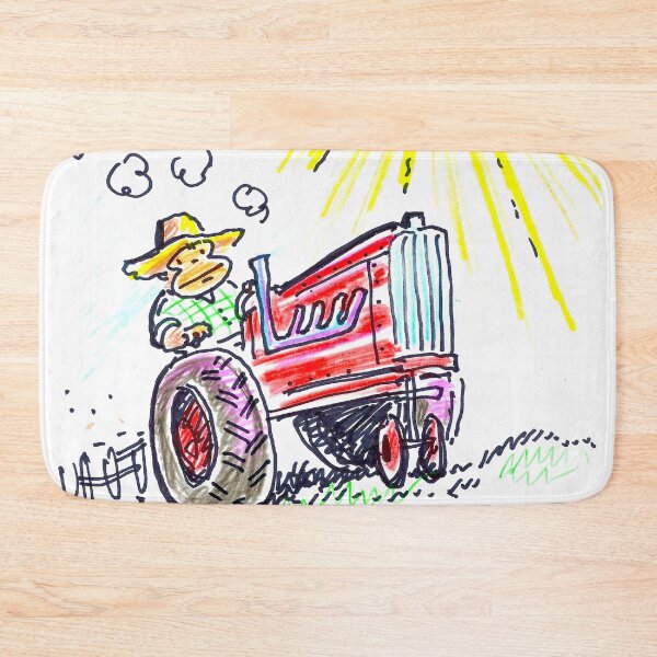 Item preview, Big Red Tractor Ape designed and sold by Walter Moore.
