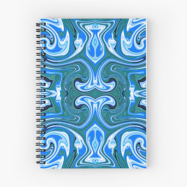 Aperçu de l'œuvre 60's Vibe Pattern Blue créée et vendue par David Pierce.