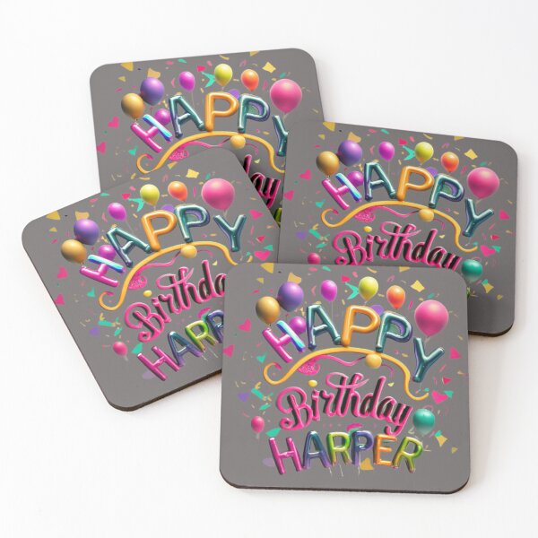 Item preview, Happy Birthday Harper designed and sold by hiddenlink.