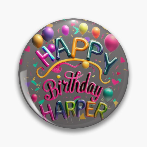 Item preview, Happy Birthday Harper designed and sold by hiddenlink.