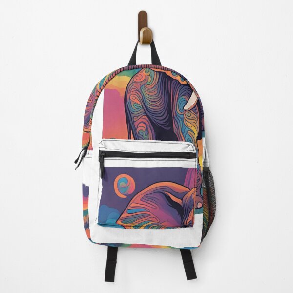 Item preview, Elephant with Africa Sunset, Colorful designed and sold by HippyTees.