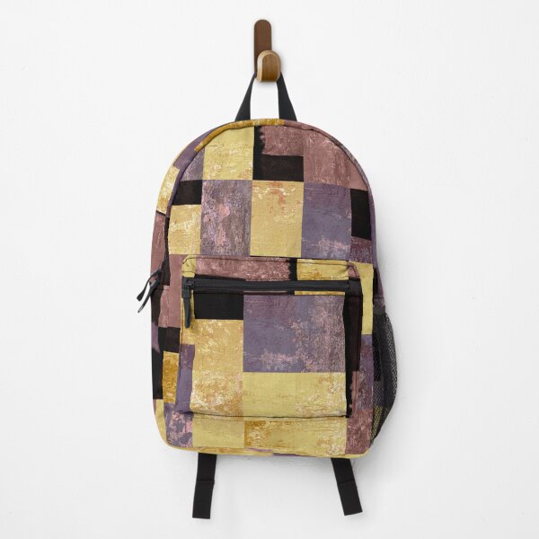 Artikelvorschau, abstraktes, strukturiertes Grunge-Elfenbein-Lila-Schwarz-Patchwork-Muster entworfen und verkauft von ArtistSunny.