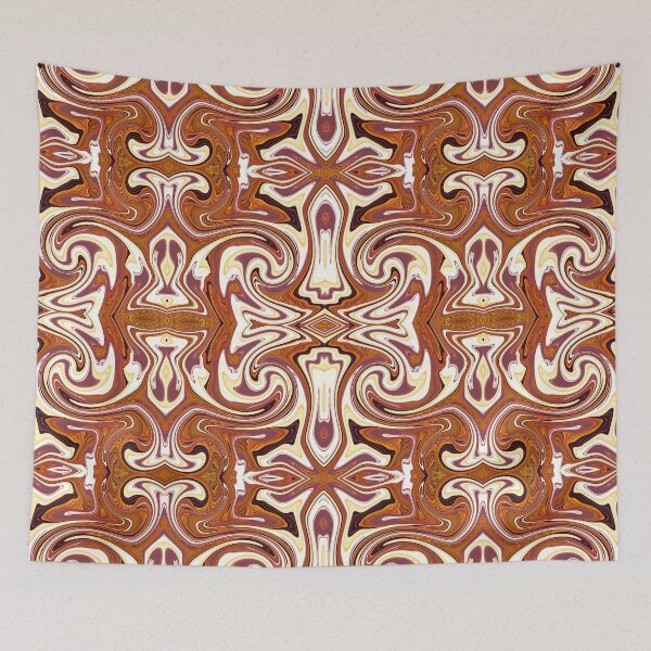 Aperçu de l'œuvre 60's Vibe Pattern Warm créée et vendue par David Pierce.
