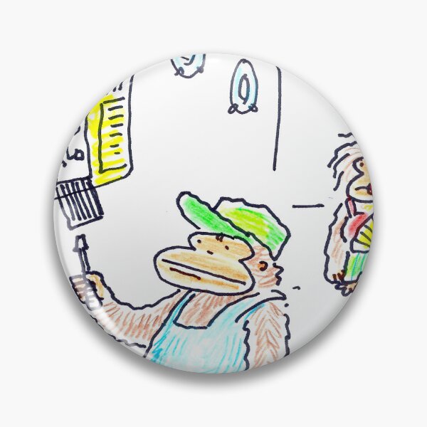 Item preview, Air Conditioner Repair Ape designed and sold by Walter Moore.