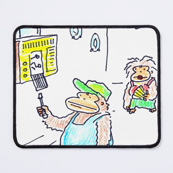 Item preview, Air Conditioner Repair Ape designed and sold by Walter Moore.