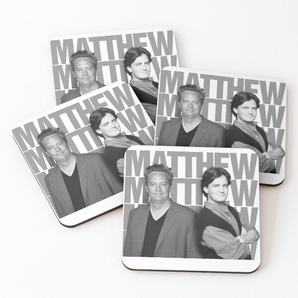 Item preview, matthew perry photomontage sticker designed and sold by DeSaings.