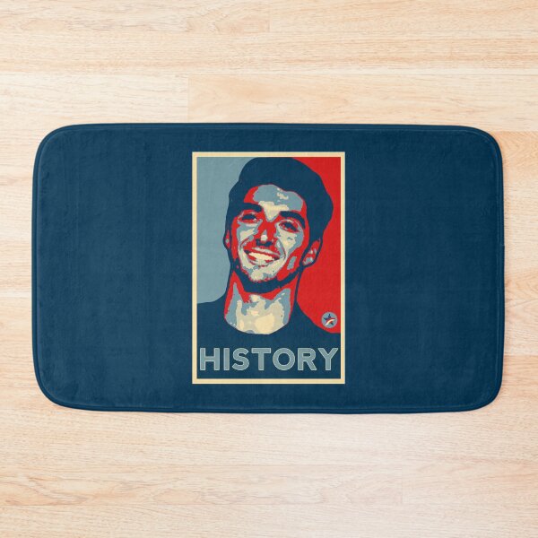Item preview, Red, White and Royal Blue History Obama Political Poster designed and sold by baranskini.