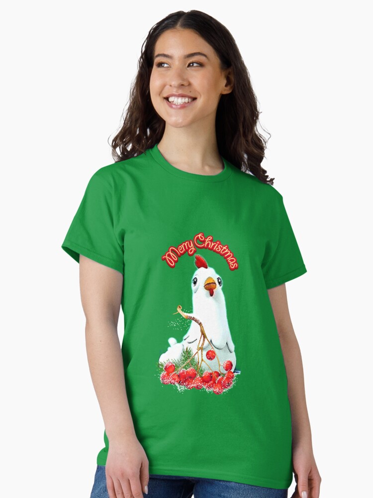Christmas Chicken -Chickaletta Classic T-Shirt