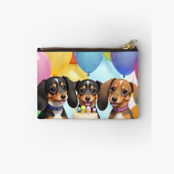 Item preview, Portrait adorable Dachshund dog beautiful fun birthday party designed and sold by Tio-Tecun.