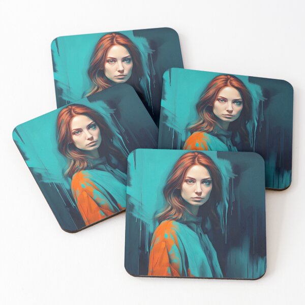 Item preview, Ai Woman colourful portrait 01 designed and sold by BrunoSil.
