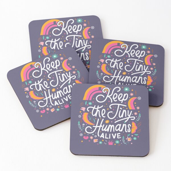 Item preview, keep the tiny humans alive Cherish Childhood designed and sold by INK-Creations.