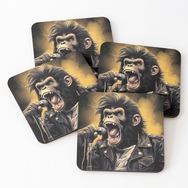 Item preview, ROCK MONKEY designed and sold by rocknrollstyles.