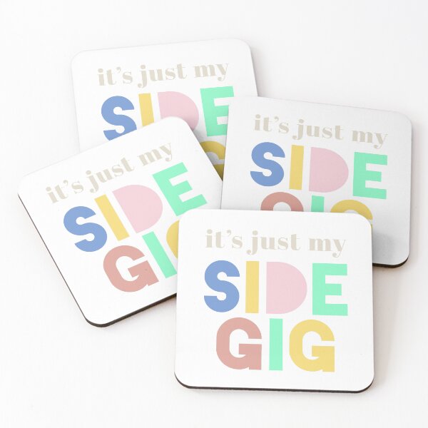 Item preview, It's Just My Side Gig Online Seller Colorful Merch designed and sold by wugnia.