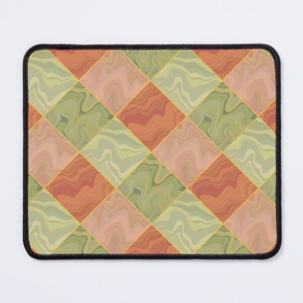 Item preview, Pink and green checkered textured pattern designed and sold by Osting.