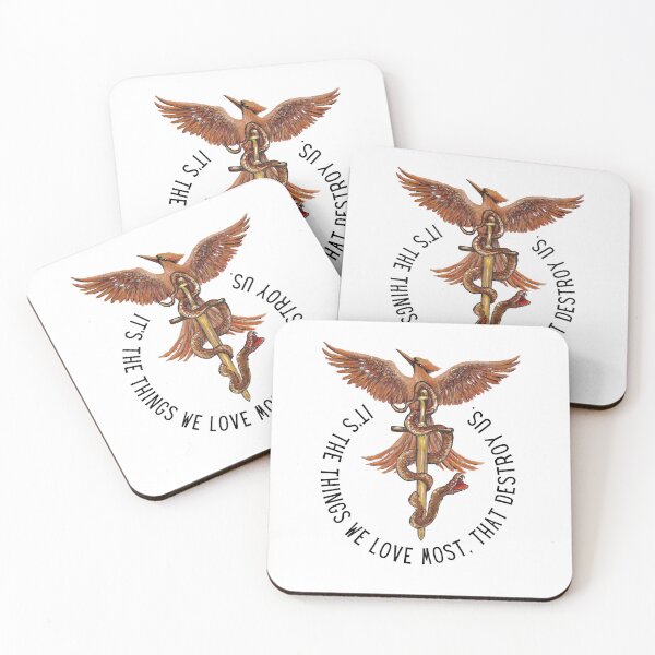 Item preview, It's the things we love most, that destroy us. designed and sold by Roy & Tiffany.