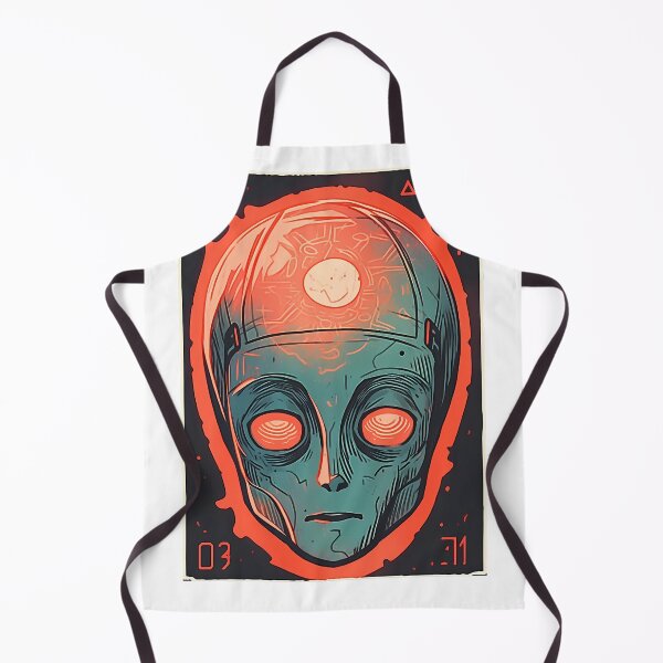 Item preview, Soviet Space Program- Alien Skull Stamp 13 designed and sold by octoboobs.