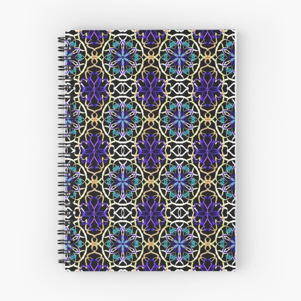 Item preview, Colorful floral decorative print designed and sold by triostarpattern.