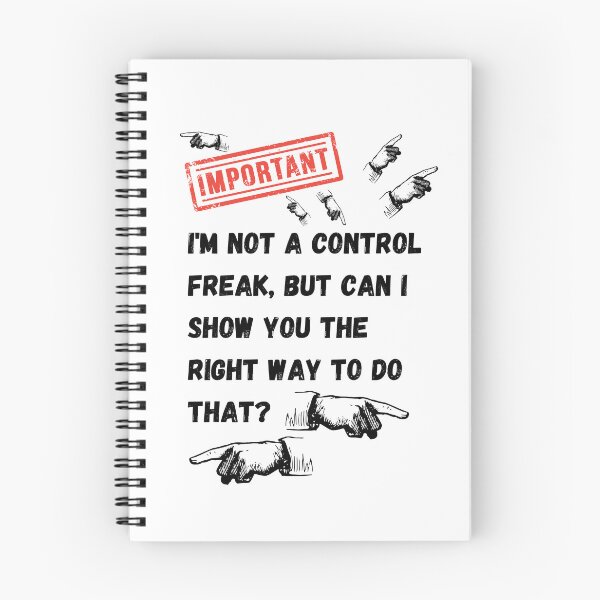Item preview, Funny Control Freak. Fun quotes. designed and sold by GiveMeMood.