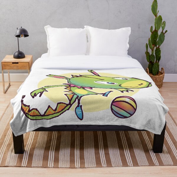 Item preview, El pequeño dragón juega a la pelota designed and sold by Rickybrook.