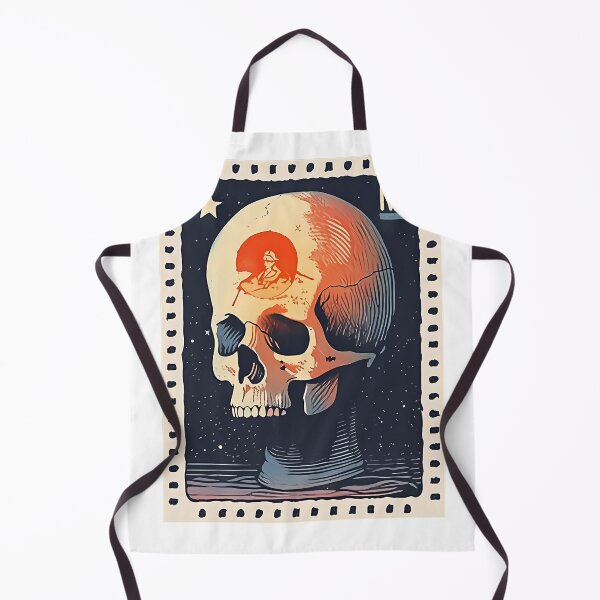 Item preview, Soviet Space Program- Alien Skull Stamp 14 designed and sold by octoboobs.