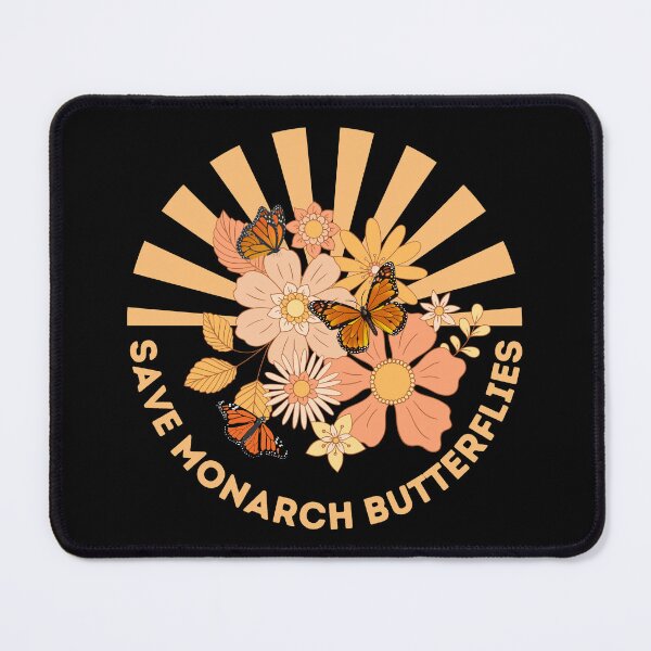 Item preview, Save Monarch Butterflies, Save the Monarch, Floral Butterfly Design designed and sold by AryaSubramanian.